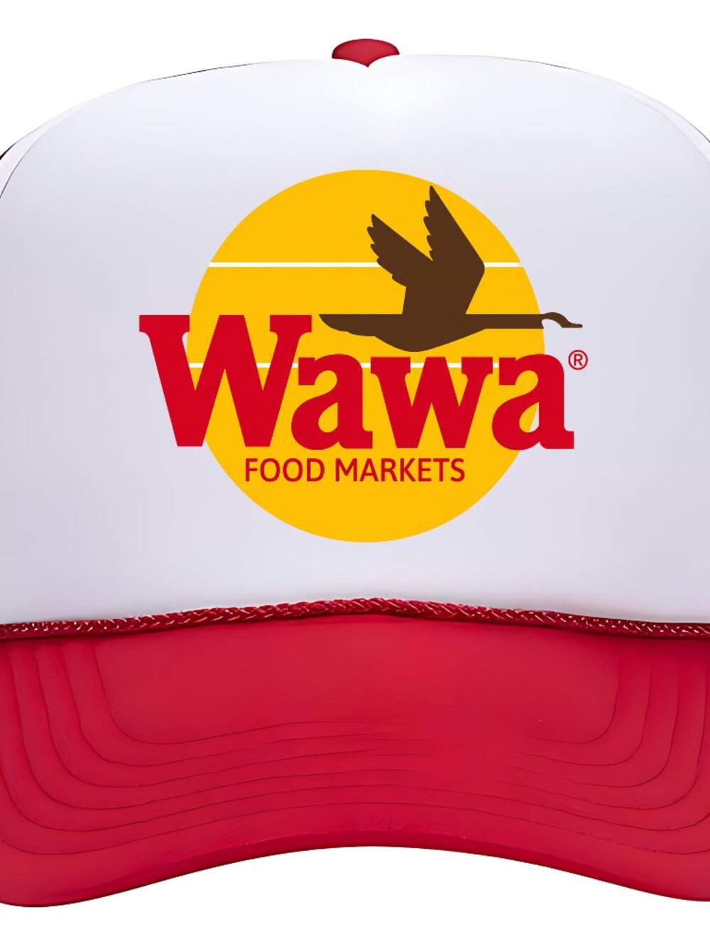 Wawa Food Markets Foam Trucker Mesh Snapback Cap Hat